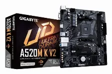 Tarjeta Madre Gigabyte A520m K V2, Skt Am4, Micro Atx Open Box